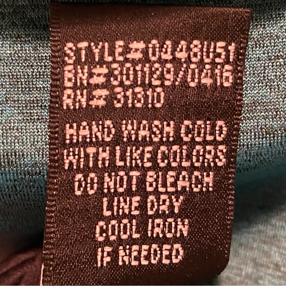 ALYX Drape Front Lace Back Sleeveless Blouse Top XL - Picture 13 of 16